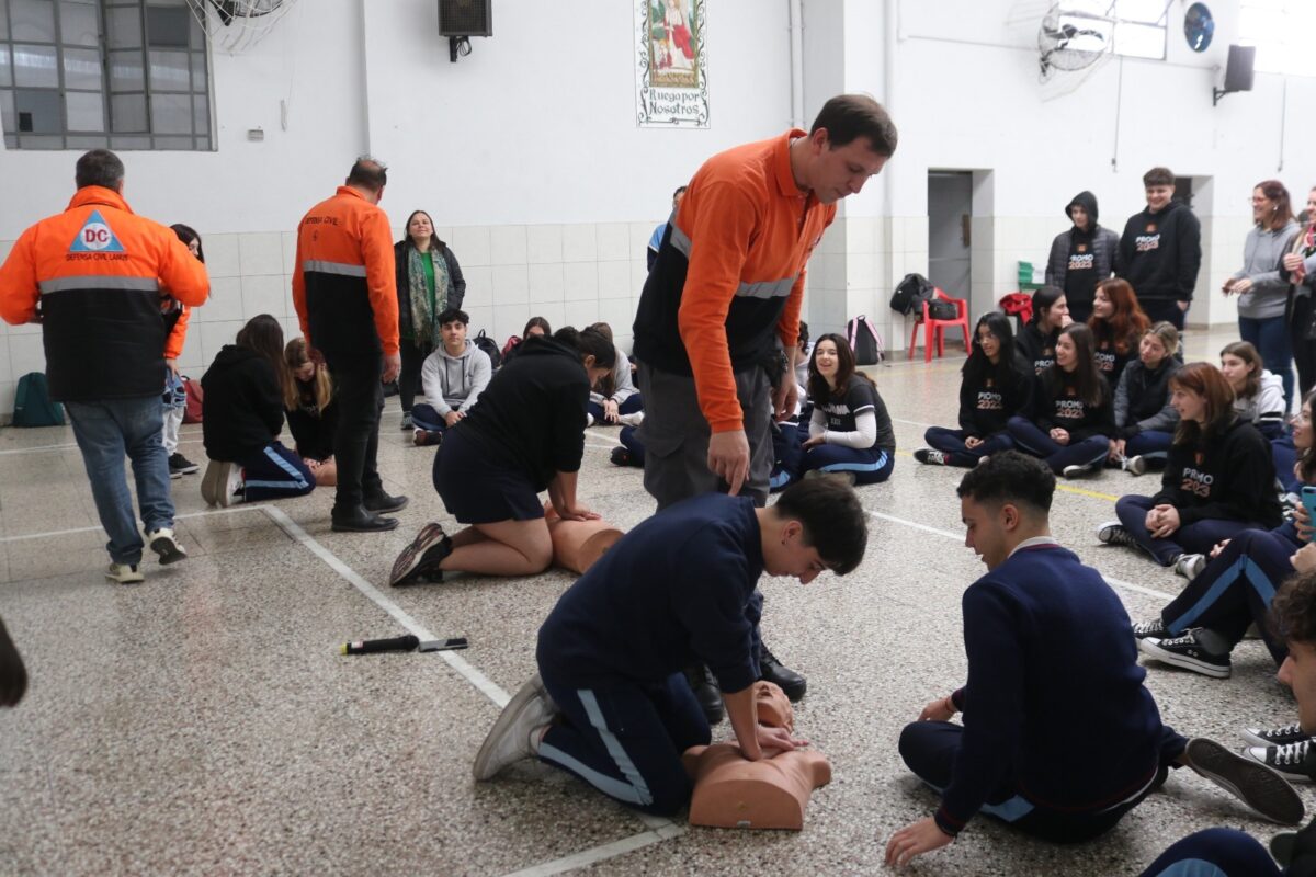 Más de 130 chicos participaron de taller de autoprotección
