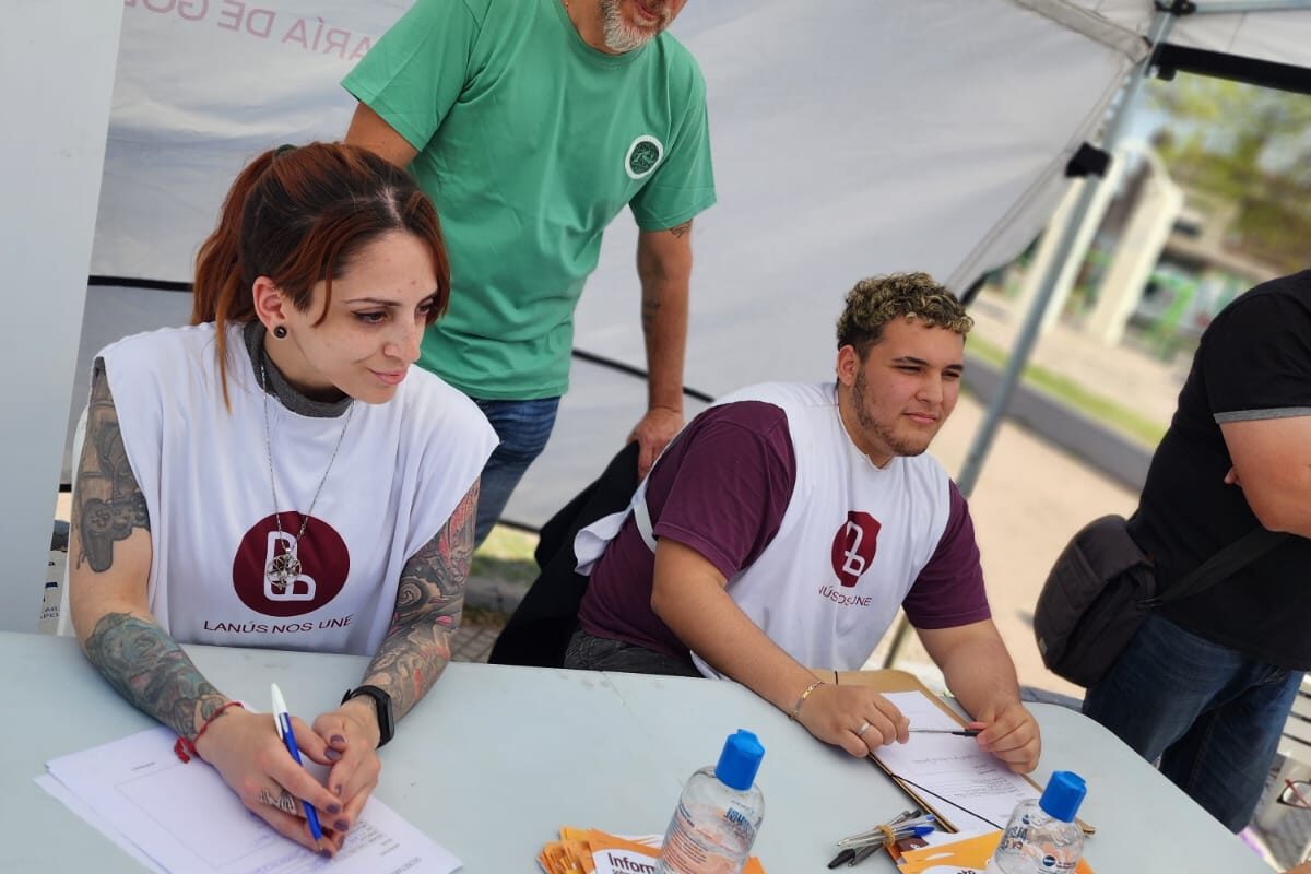 Kravetz visitó “El municipio en tu barrio” en Chingolo