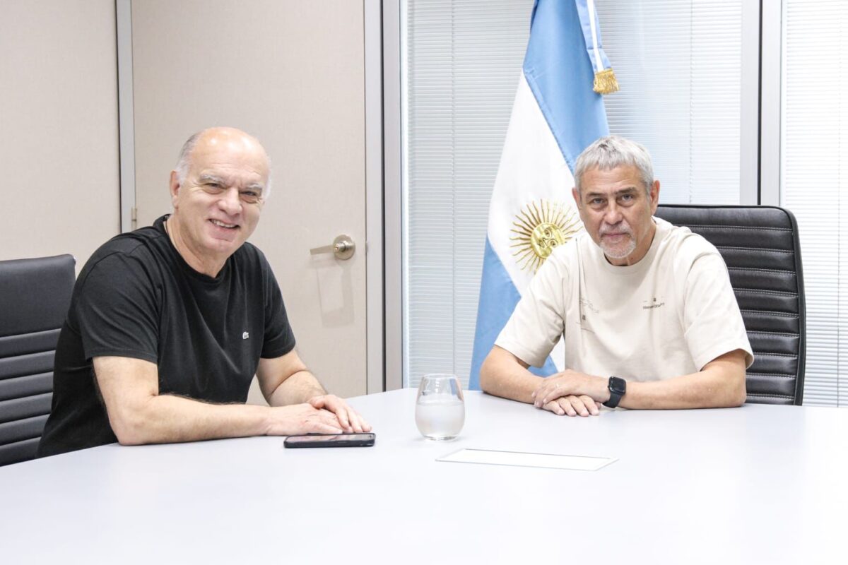 Grindetti se reunió con intendente Ferraresi