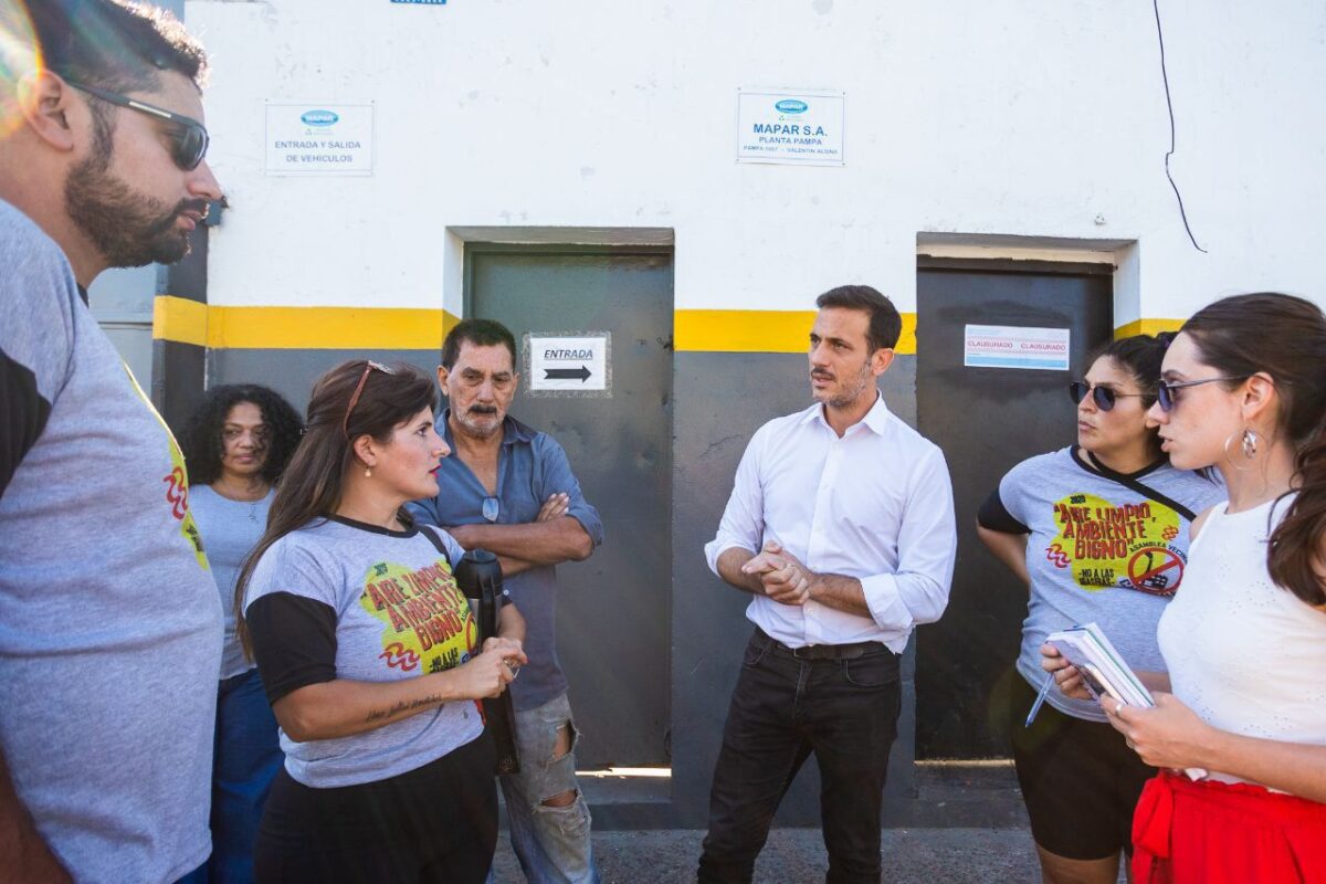 El Municipio de Lanús clausuró grasera de Valentín Alsina