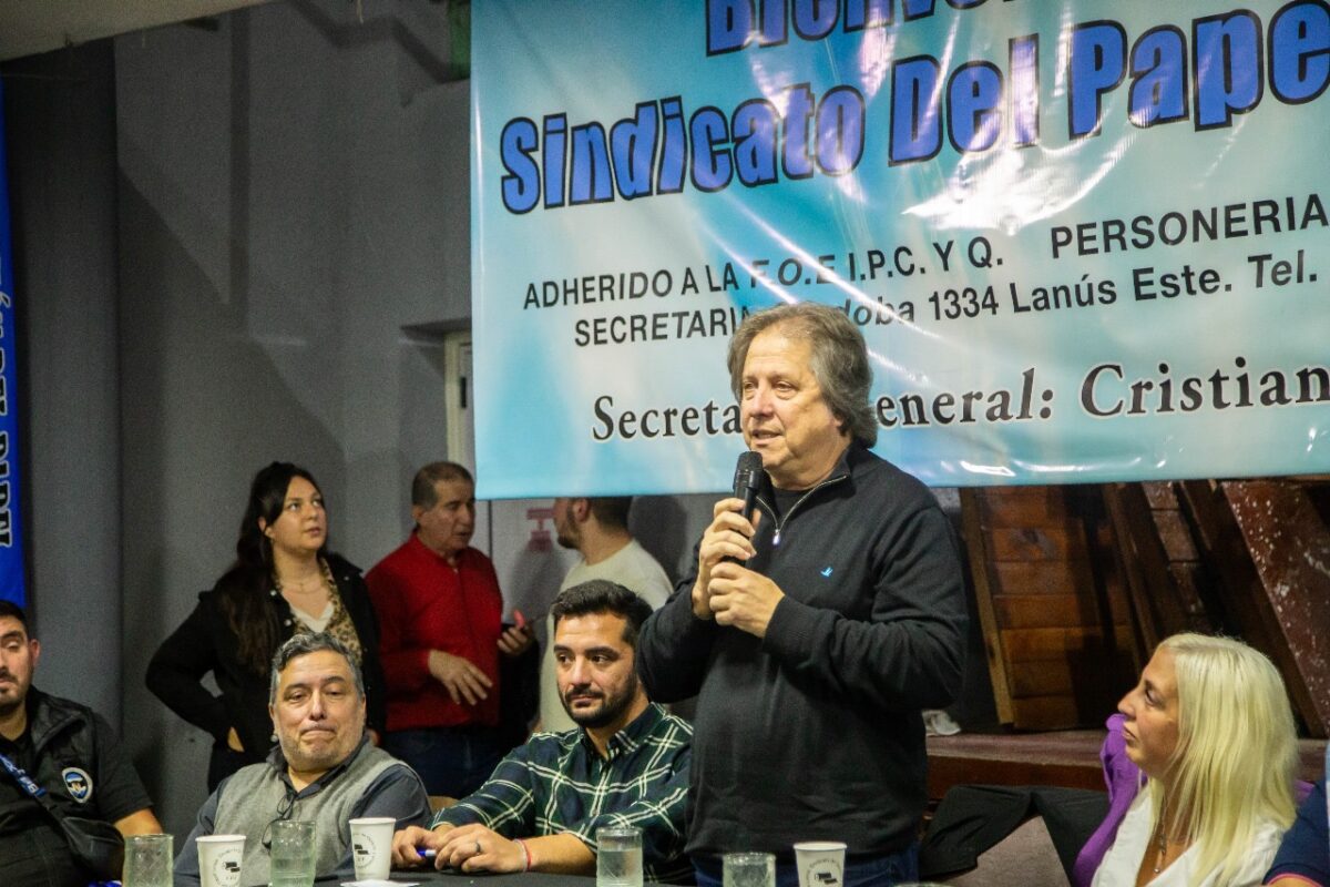 Con fuertes críticas al Gobierno, el PJ lanzó el “Frente Político Sindical Eva Perón”