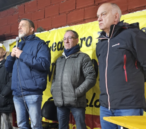 Grindetti y Kravetz volvieron a Lanús en acto de “La Marcelo T.”